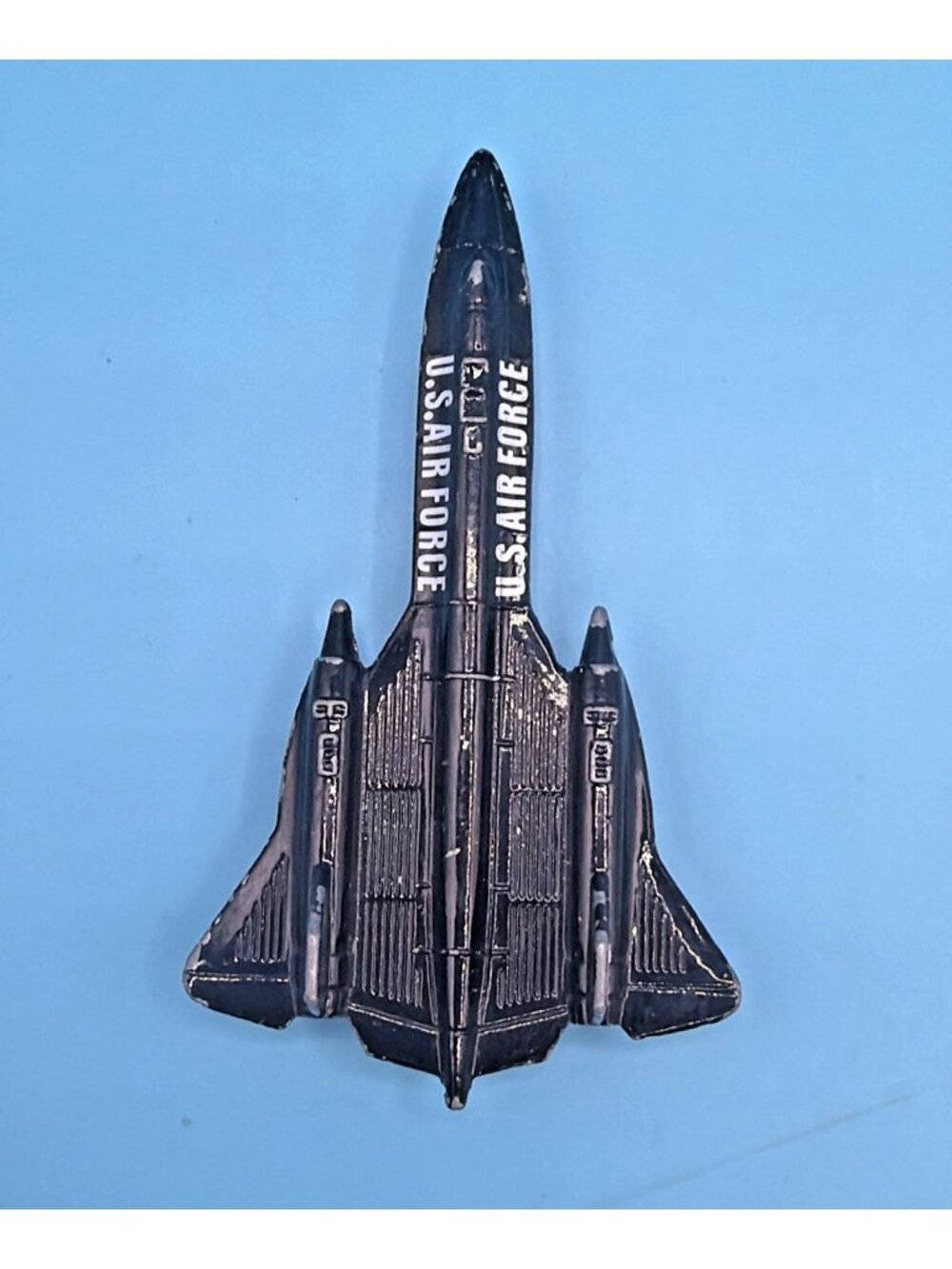 Zee Dyna-Flites A-127 Black Bird Lockheed SR-71 Airplane Diecast